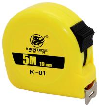 Plastic case steel belt pull tape measure