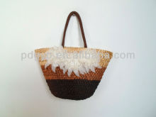 Fashion-designed Corn Husk Woven Handbag