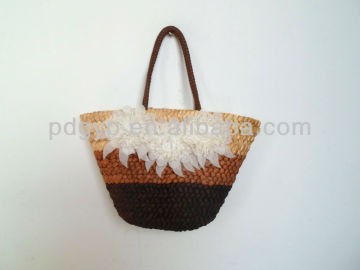 Fashion-designed Corn Husk Woven Handbag