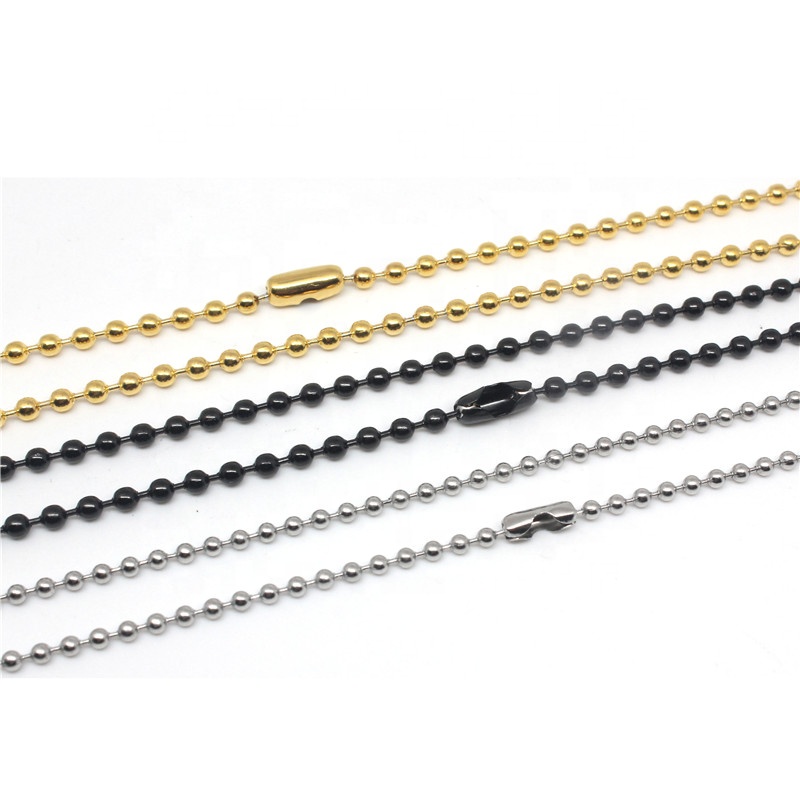 Yudan Wholesale 316 Stainless Steel Ball Chain Necklace