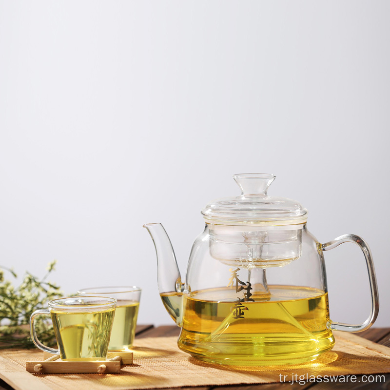 Blooming Tea için Ocak Üstü Güvenli Çaydanlık