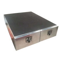 Алюминиевый двухдверный ящик для хранения UTE / грузовика