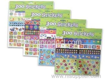300 Count Assorted Print Stickers?