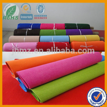 Polyester felt fabric rolls