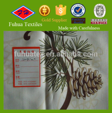 dobby weave shower curtain fabric/sublimation printed shower curtain fabric