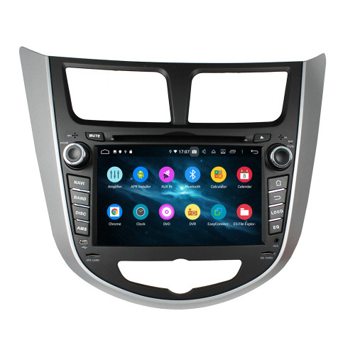 car head unit for Verna Accent Solaris 2011-2012