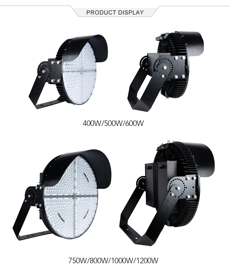 New Design Led Sports Stadium Light Heavy Duty Outdoor Stadium Light 500W 600W Ip66 Waterproof Sport Stadium Led Light