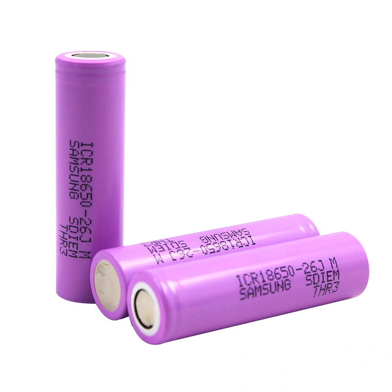 Original High Capacity Samsung 18650 2600mAh LFP Panasonic Battery Cell