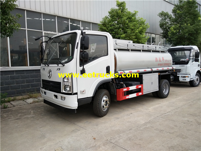 2500L Petrol Transport Tanker Trucks