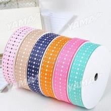 Vintage Style Swiss Dots Printed Ribbons