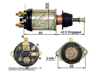 SOLENOIDS  LUCAS SYSTEM