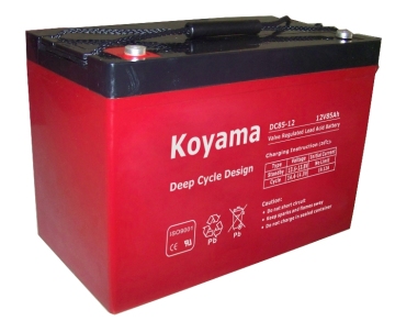 Utilities Vehicle Deep Cycle Battery -12V85ah