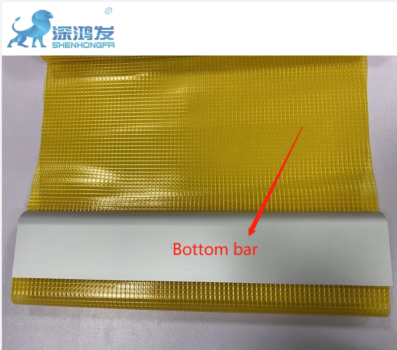 Aluminum alloy bottom bar