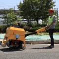 Motor-driven vibratory road roller small walk-behind road roller engineering construction road roller sales price