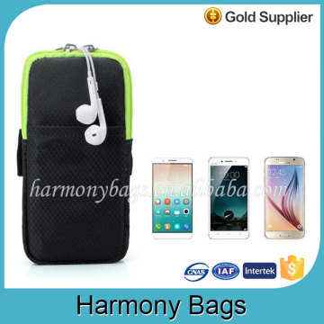 Personalized Outdoor sport ziplock polyester running arm bag