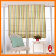 Curtain times motorized roman woven transparent blind for home decorated