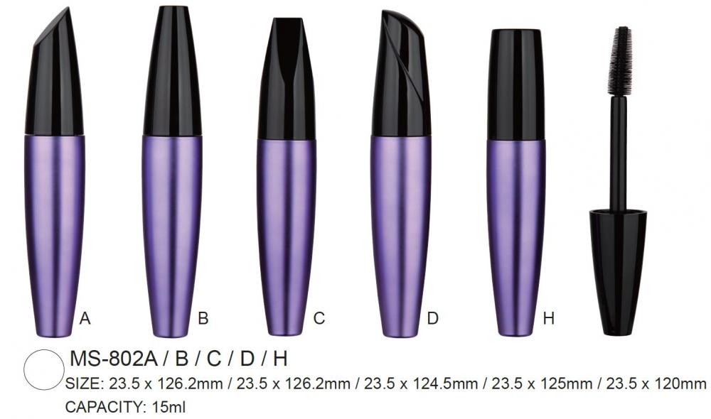 Emballage cosmétique vide de mascara