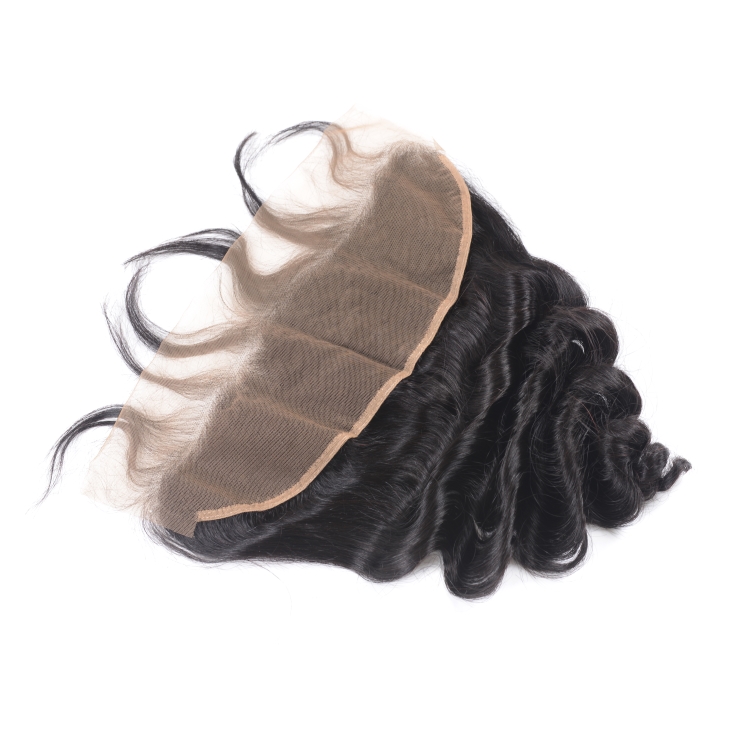 100% human hair silk top lace closure, 10 A Malaysian hair bundle