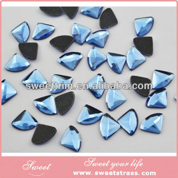 hot fix triangle crystal strass