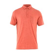 High Quality 100% Merino Wool SS Henley for Men - Wholesale