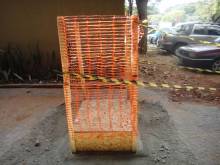 construction event residential safety temporary fence