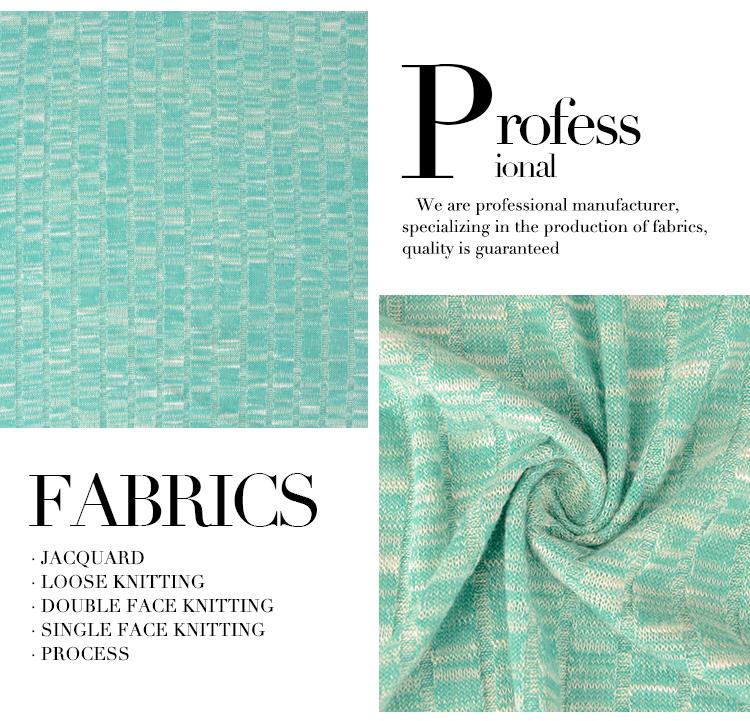 Best manufacturer garment textile rib knit jersey knitted fabric