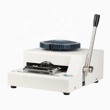 Dag Tag Embossing Machine 52 Characters Stainless Steel Dog Tag Coding Manual Embossing Machine