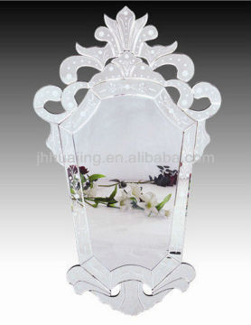 Crown Venetian Hotel Glass Dressing Wall Mirror