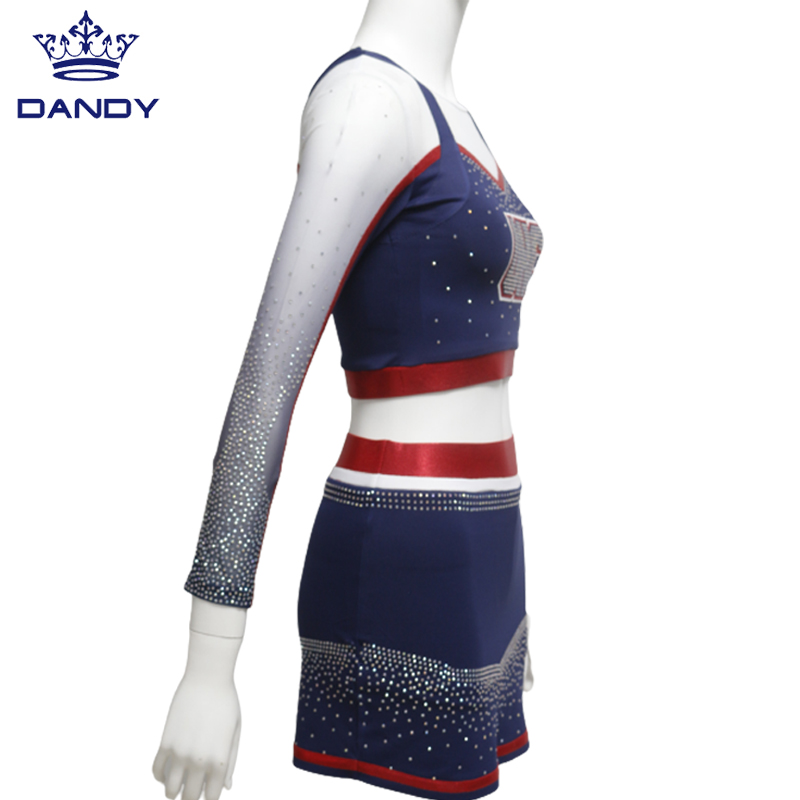 crop top cheer uniform