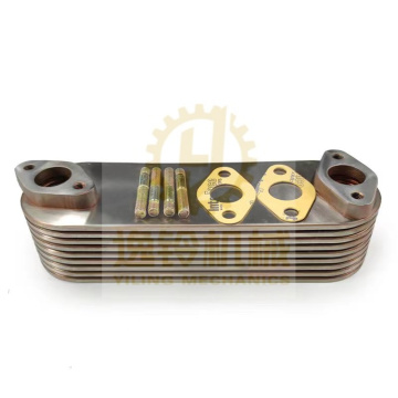 High Quality D2366 Oil Cooler for Doosan Daewoo Excavators Engine Parts