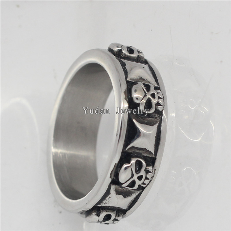 Yudan Wholesale Custom Titanium Surgical Steel Ring