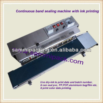 Embossing Date Printed sealing machine