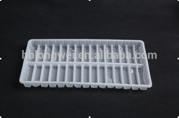 cheap disposable plastic divided food trays for biscuit tray cookies made in china