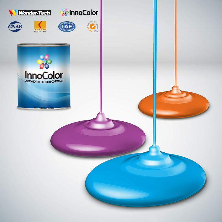 طلاء السيارة InnoColor 1K أخضر أزرق