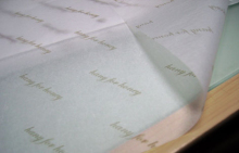 Logo Printing Tissue Paper, Silk Paper, Wrapping Paper