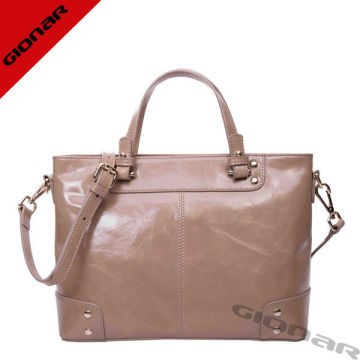 Medium Totes Womens Leather Handbags , Cotton Interior Lining Italian Leather Handbags