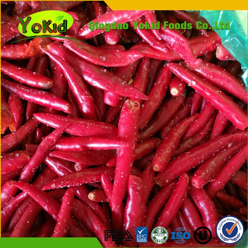 Qiubei Frozen Whole Clean Jinta Chili