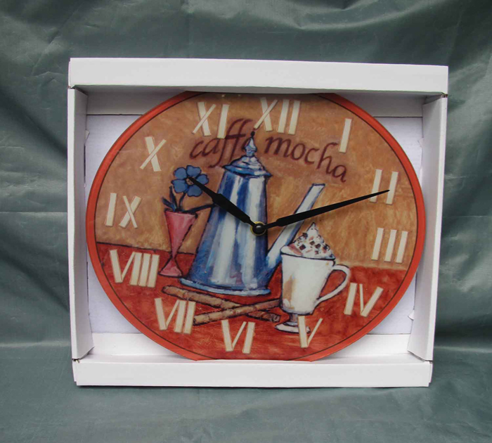 Golf Glass Bedroom Gift Clock