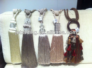 curtain tassel / decorative tassels for curtains
