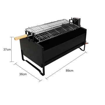 China Manufacturer Argentine Bbq Grill Camping Rotisserie Charcoal Grill Electrical Rotating Camping Grill