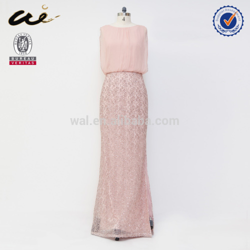 decoration chiffon lace evening dress;evening long dress;fairy dress