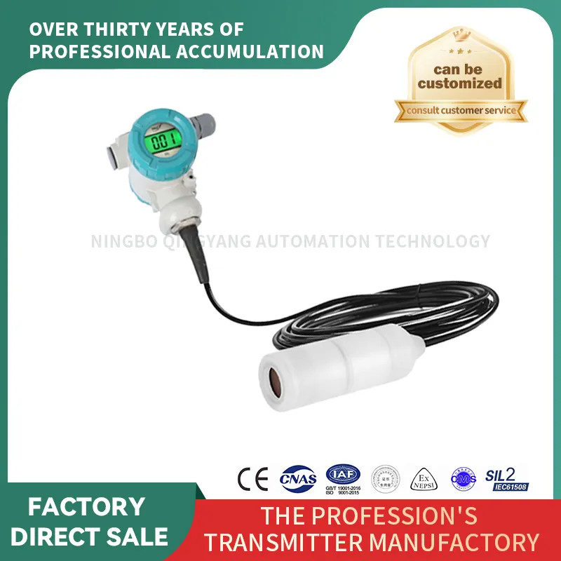 Transmițător de nivel de intrare anticoroziv cu afișaj