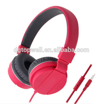 for iphone stereo colorful foldable headphone