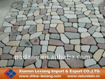 Garden color paving stone