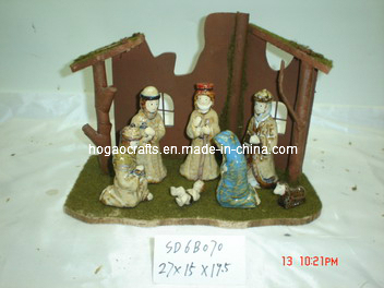 Polyresin Resin Nativity Baby Jesus Set