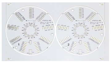1.6mm 1OZ 1.0W LED lighting Al PCB