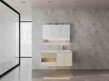 Modern Stainless Steel Bathroom Storage Organizer