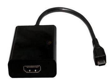 2.25gbps / 225hz Micro Usb To Hdmi Mhl Adapter , 480i 576i 1080i