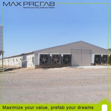 Environmental controlled automatic prefabricated poultry house