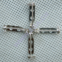 Safety pin for brooch and other jewellery